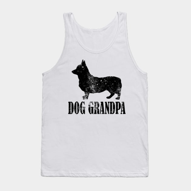 Corgi Dog Grandpa Tank Top by AstridLdenOs